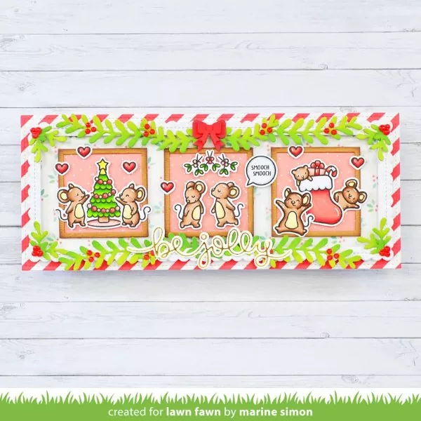 Christmas Before 'n Afters Stempel Lawn Fawn 1