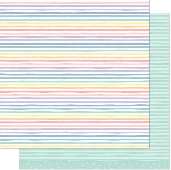 Rainbow Ever After Petite Paper Pack 6x6 Lawn Fawn 5