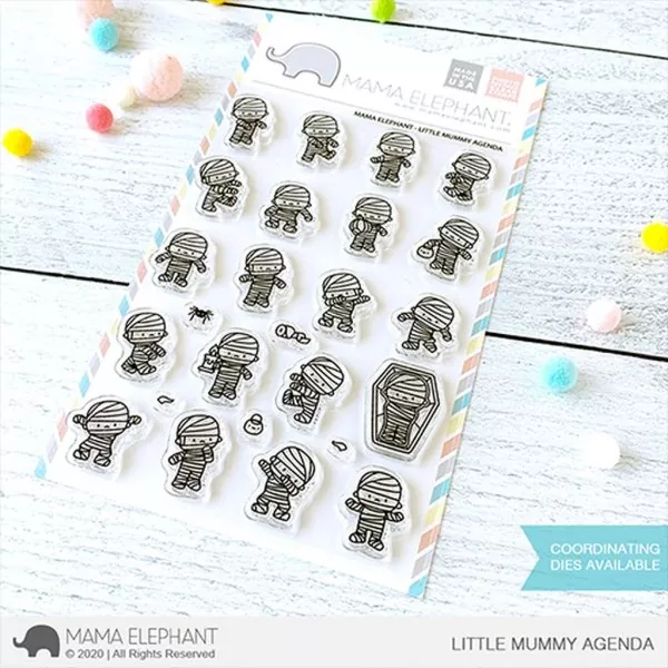 LittleMummyAgenda Clear Stamps Mama Elephant