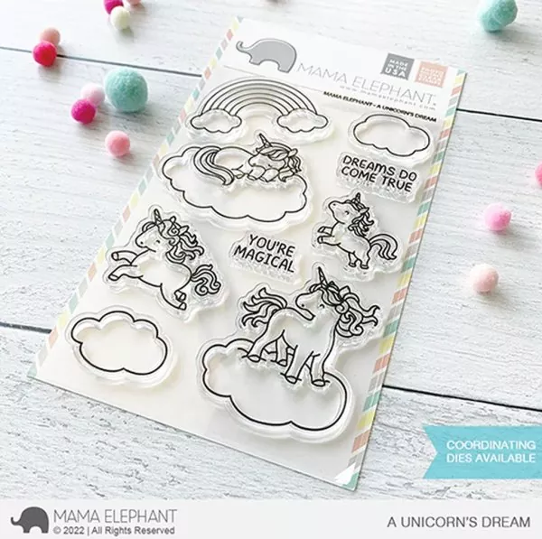 A Unicorn's Dream Clear Stamps Stempel Mama Elephant