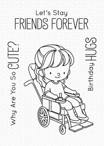 MFT BB097 FriendsForever Clear Stamps My Favorite Things
