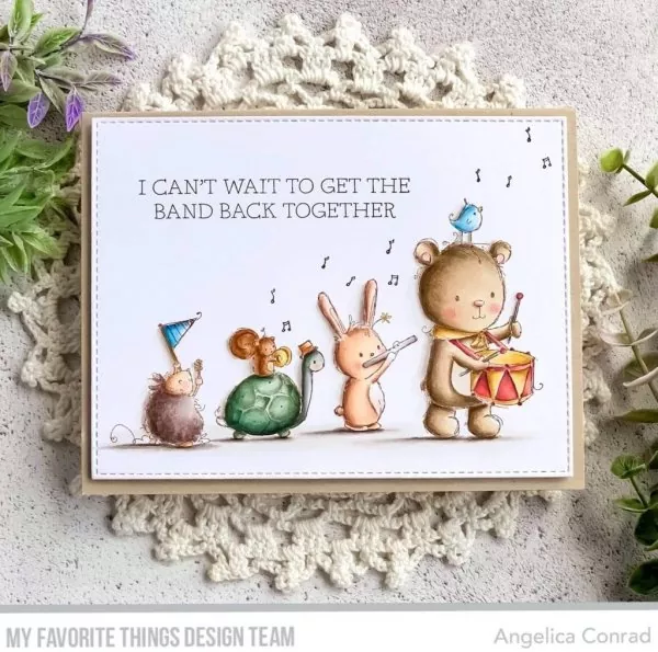 You're My Jam Clear Stamps My Favorite Things Rachelle Anne Miller 1