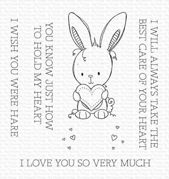Wish You Were Hare Clear Stamps My Favorite Things Rachel Anne Miller