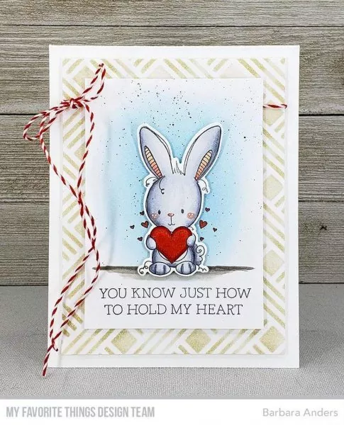 Wish You Were Hare Clear Stamps My Favorite Things Rachel Anne Miller 1