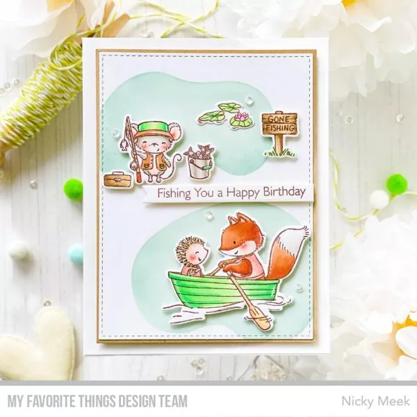Reel-y Great Day Clear Stamps Stempel My Favorite Things Stacey Yakula 1