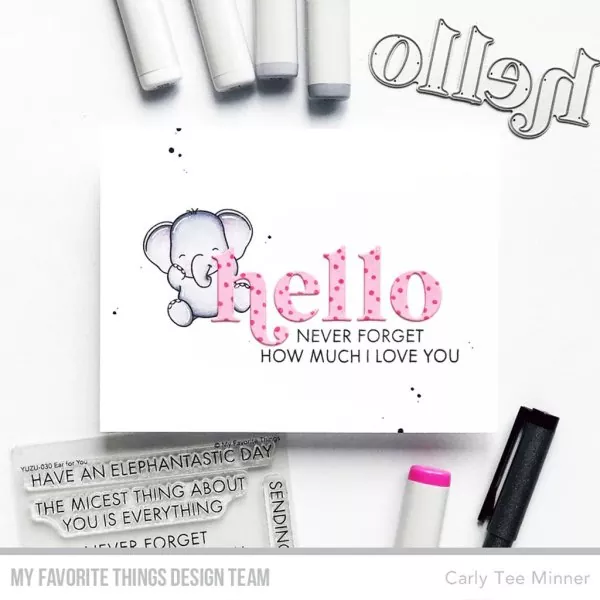 Ear for You Stempel My Favorite Things 3