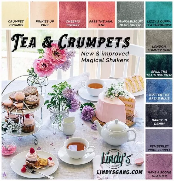 Magical Shaker 2.0 Spill the Tea Teal Lindy's Stamp Gang 2