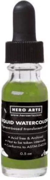 PD116. liquid watercolors hero arts moss