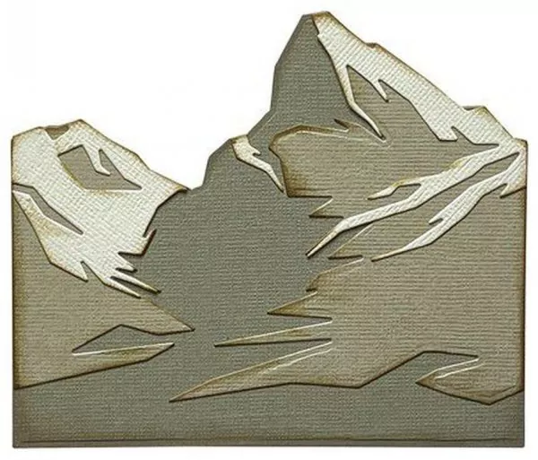 Mountain Top Thinlits Stanzen von Tim Holtz Sizzix 1