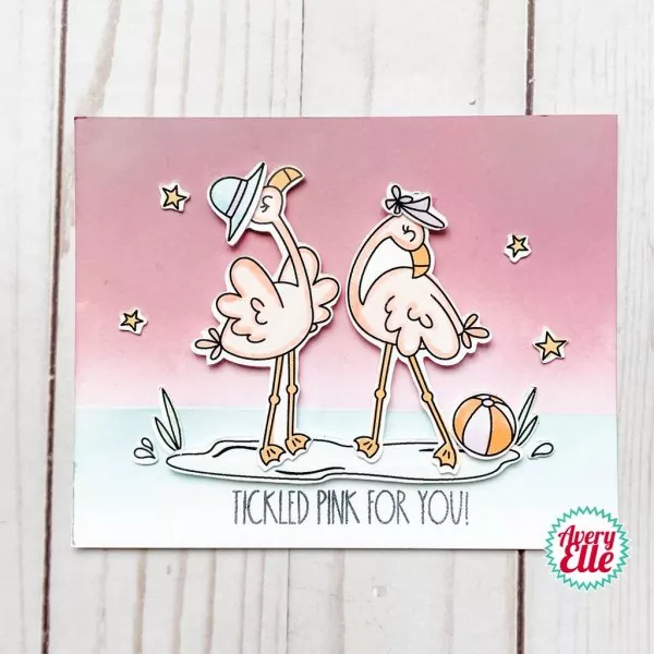 Tickled Pink avery elle clear stamps 1