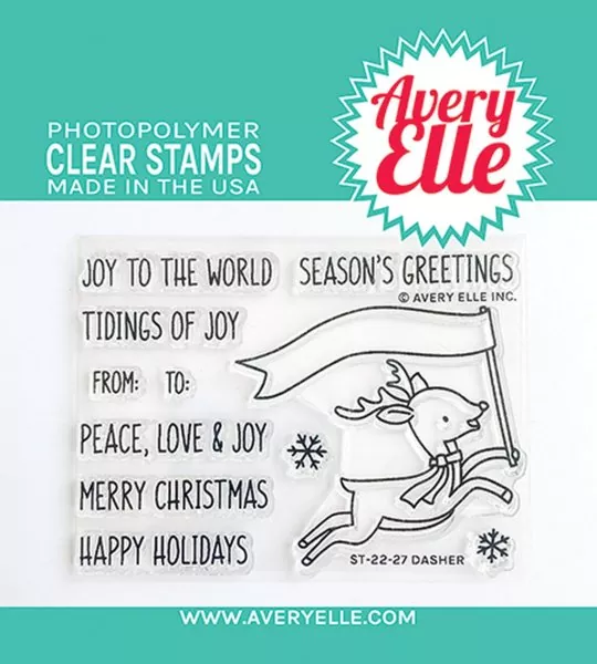 Dasher avery elle clear stamps