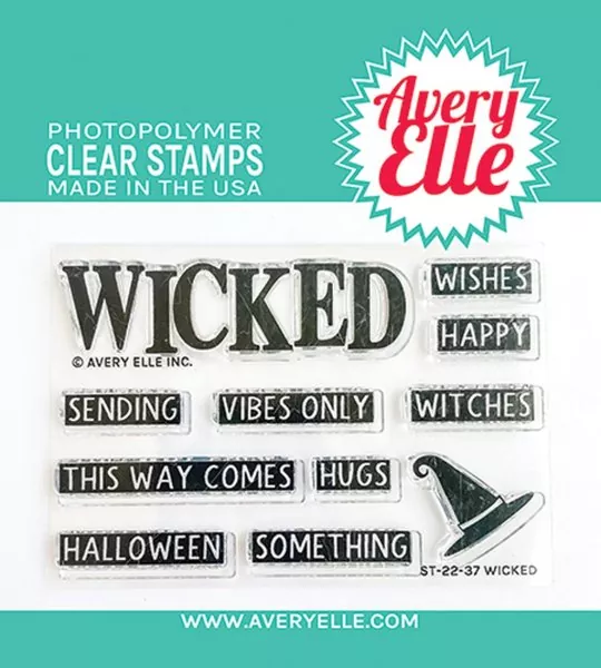 Wicked avery elle clear stamps
