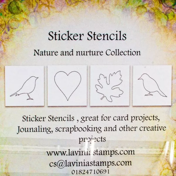 Sticker Stencil Set Nature & Nurture Lavinia 1