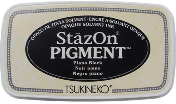 StazOn Pigment Piano Black Stempelkissen