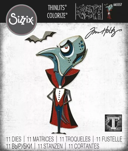 The Count Colorize Thinlits Stanzen by Tim Holtz von Sizzix