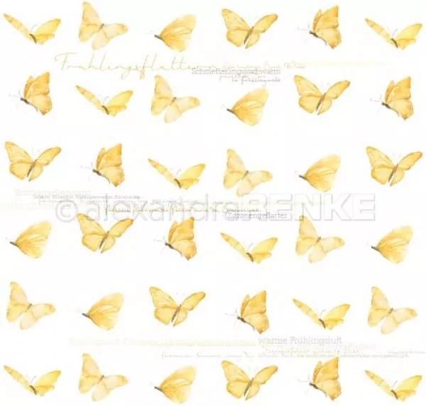 Schmetterlinge Alexandra Renke Designpapier