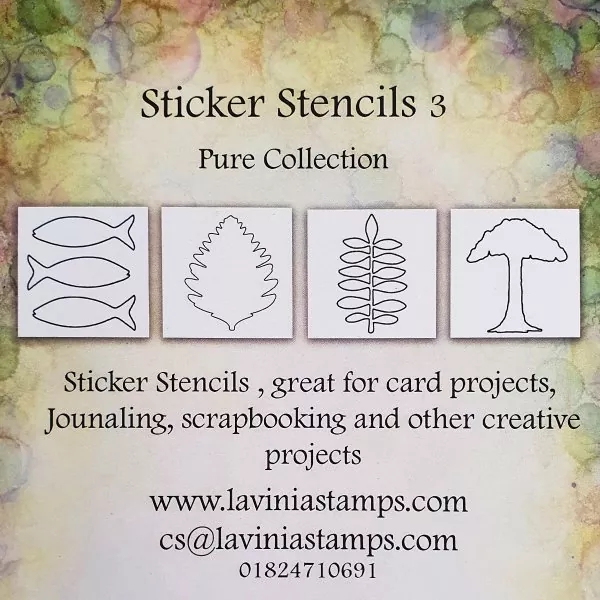 Sticker Stencil Set Pure Collection Lavinia 1