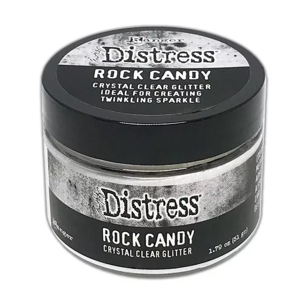 Distress Crystal Clear Glitter Rock Candy Tim Holtz Ranger