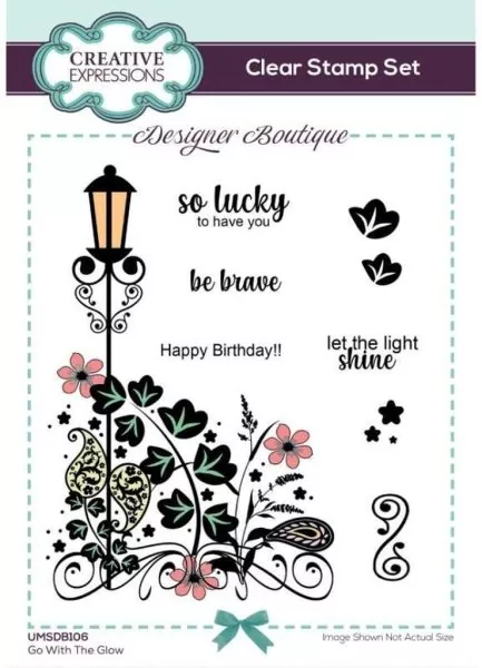 Designer Boutique - Go With The Glow Clear Stamps Creative Expressions