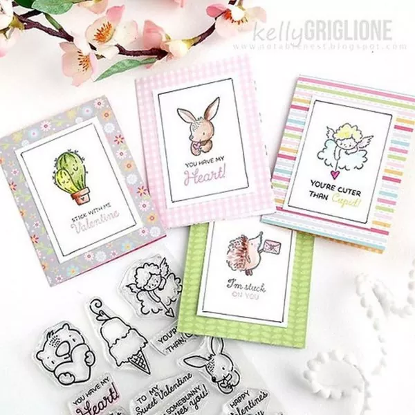Mini Love Cards Clear Stamps Colorado Craft Company