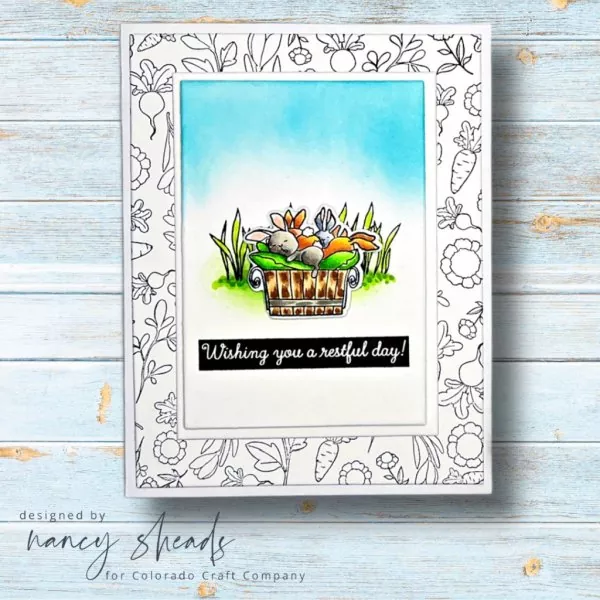 Bunny Life Clear Stamps Colorado Craft Company 3