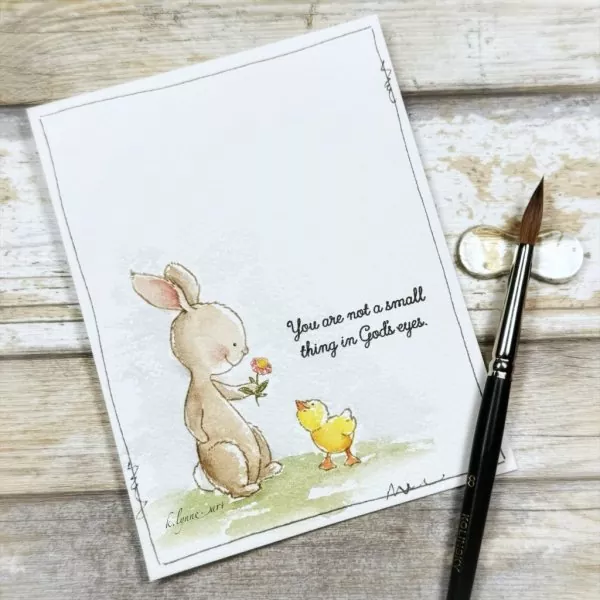 Bunny & Duckling Clear Stamps Colorado Craft Company 3