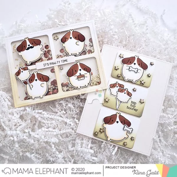 ZODIACDOG Clear Stamps Mama Elephant 2