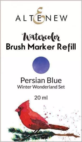 Persian Blue Liquid Watercolor Brush Marker Refill Altenew 2