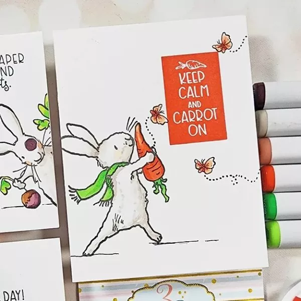 Carrot On Clear Stamps Colorado Craft Company by Anita Jeram 3
