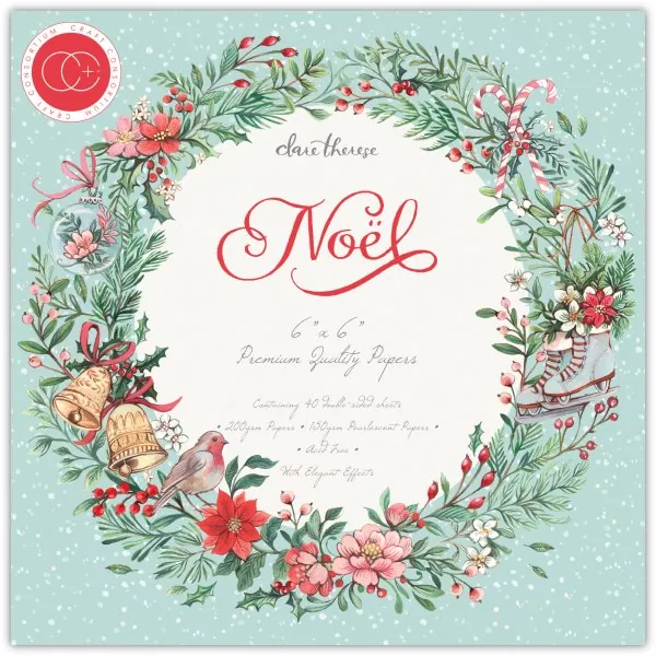 Noel collection 6x6 inch Paper Pad