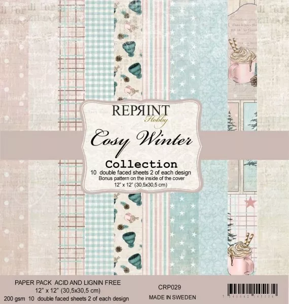 Cozy Winter collection 12x12 inch paper pack