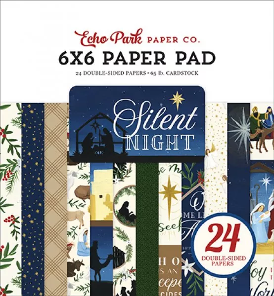 Silent Night 6x6 1 Paper Pack Echo Park