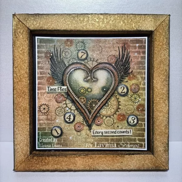 Heart Large Lavinia Clear Stamps 1