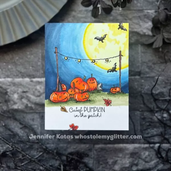 Pumpkin Patch Clear Stamps Colorado Craft Company by Anita Jeram 2