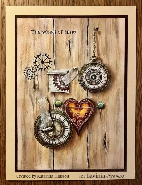 Time Flies Lavinia Clear Stamps 1