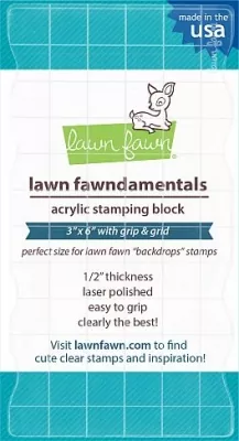 acrylblock 3x6 Lawn Fawn LF1044