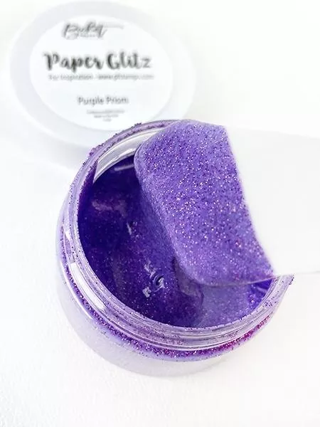 Purple Prism Paper Glitz picketfencestudios