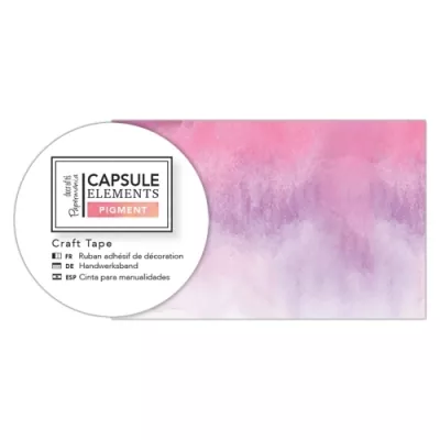 pma462236 papermania docrafts craft tape capsule collection pigment pink ink