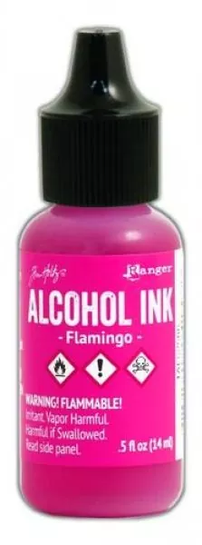 ranger alcohol ink 15 ml flamingo tal52586 tim holtz