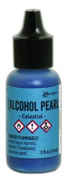 ranger alcohol ink pearl 15 ml celestial tan65067 tim holtz