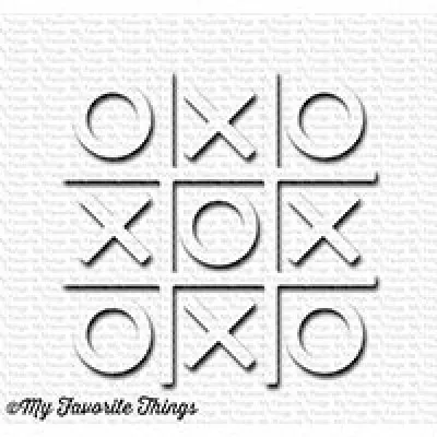 supply 675 my favorite things tic tac toe white