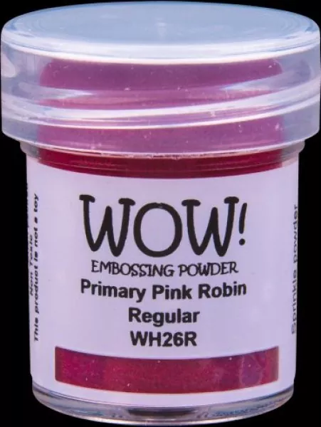 wh26 pink robin wow embossing powder 1 translucent.