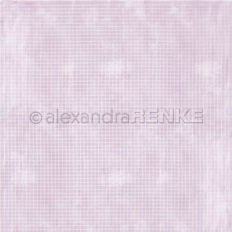 Kariert auf Lavendel Alexandra Renke Scrapbookingpapier