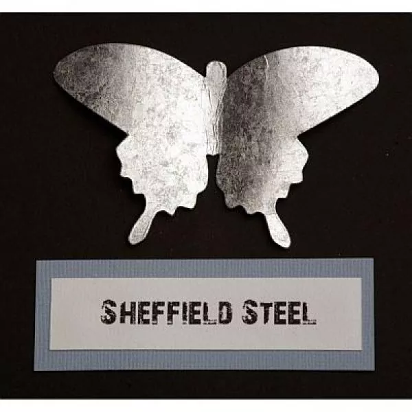 megaflake Sheffield Steel indigoblu