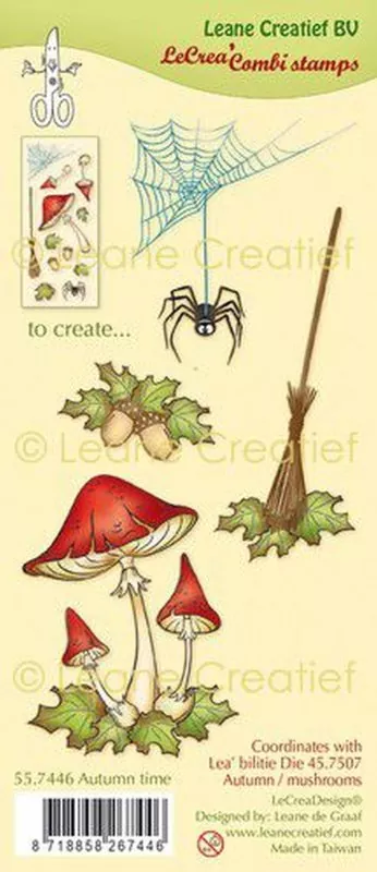 Leane Creatief kombi stempel Autumn Time clear stamps