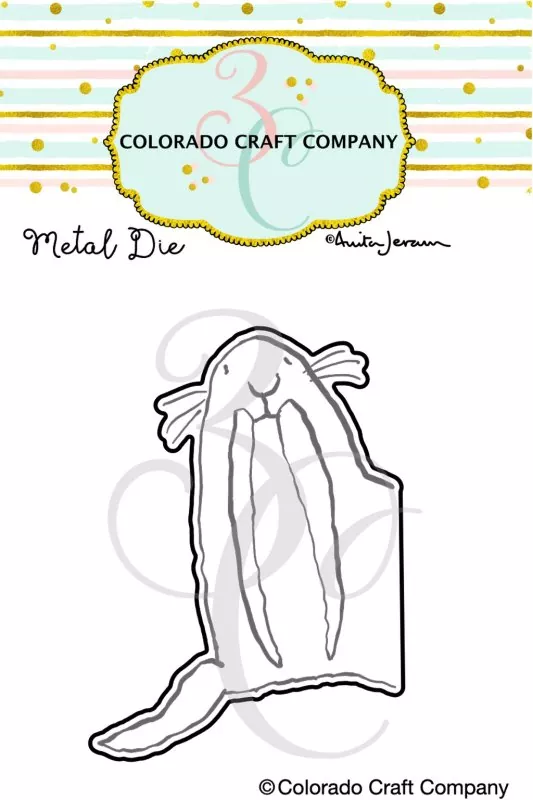 Walrus Mini Stanzen Colorado Craft Company by Anita Jeram