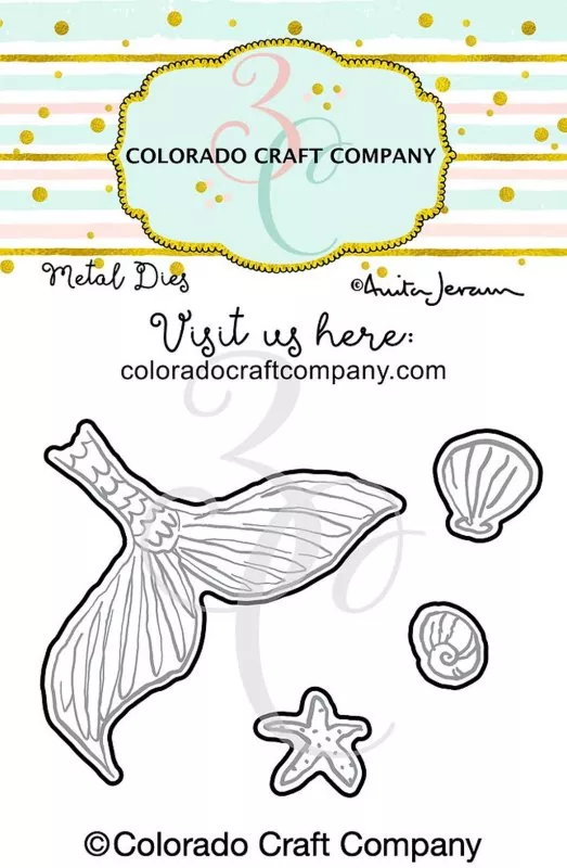 Mermazing Mini Stanzen Colorado Craft Company by Anita Jeram