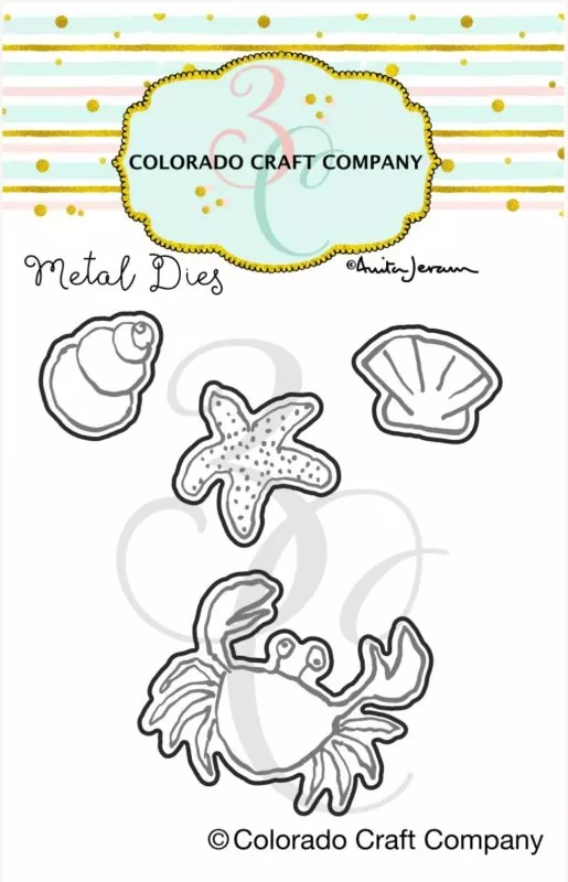 Crabby Mini Stanzen Colorado Craft Company by Anita Jeram