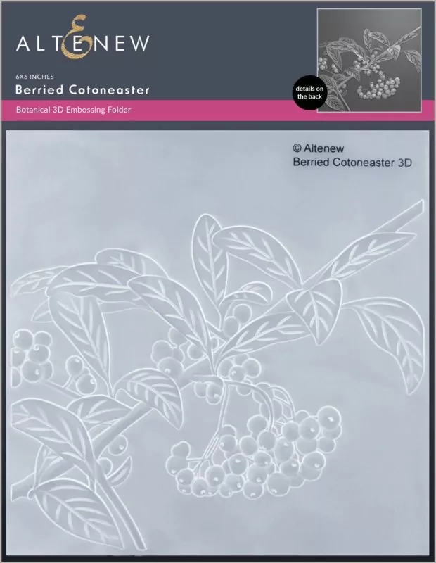 Berried Cotoneaster 3D Embossing Folder by Altenew