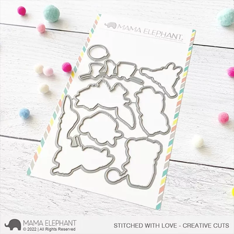 Stitched with Love Stanzen Creative Cuts Mama Elephant
